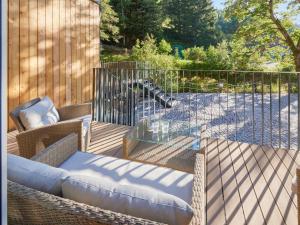 Balkón nebo terasa v ubytování Studio Máj-2 by Interhome