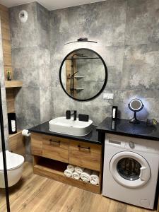 Ванная комната в Beskid Apartamenty