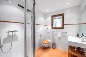 Vannituba majutusasutuses Chalet Papin