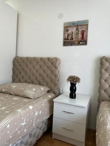Posezení v ubytování Hostel Gray
