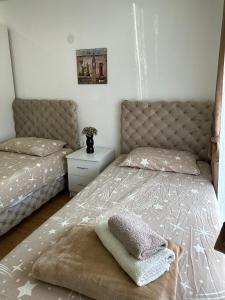 Postel nebo postele na pokoji v ubytování Hostel Gray