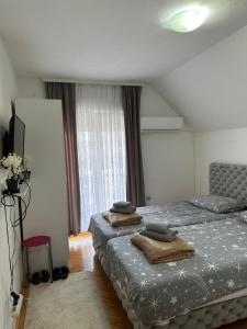 Postel nebo postele na pokoji v ubytování Hostel Gray