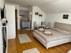 Postel nebo postele na pokoji v ubytování Hostel Gray