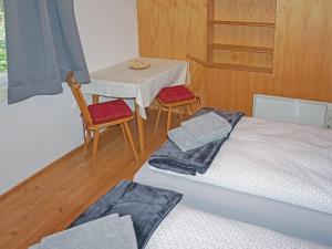 Posteľ alebo postele v izbe v ubytovaní Chalet Lieblingsplatz by Interhome