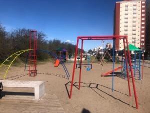 サンタ・テレシータにあるLa casita de la Costaの砂遊び場