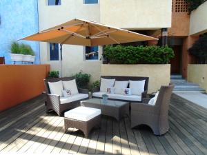 Posezení v ubytování Casa Natalia Boutique Hotel Adults Only