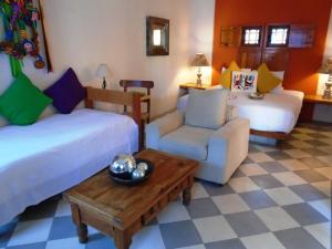 Posezení v ubytování Casa Natalia Boutique Hotel Adults Only
