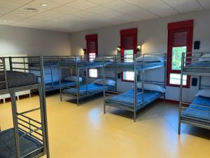ALBERGUE A POBRA DO BROLLON客房内的一张或多张床位