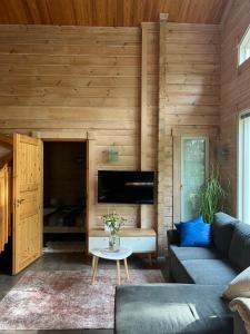 TV a/nebo společenská místnost v ubytování Holiday Home Amero purnu 2