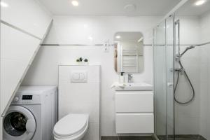 Ένα μπάνιο στο VISEGRADI40 quality apartments
