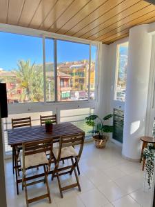 Balkón nebo terasa v ubytování Playa Albir