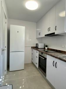 Kuchyň nebo kuchyňský kout v ubytování Playa Albir