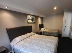 Postel nebo postele na pokoji v ubytování Phoenix Palm Motel