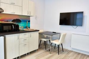 Køkken eller tekøkken på Studio Bel Air Lotus