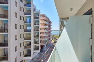 Bygningen som lejlighedshotellet ligger i