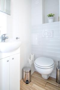 Ένα μπάνιο στο Apartament przy Zdrojowej +16 φωτογραφίες