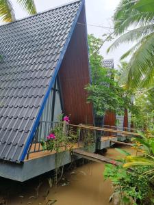 Zahrada ubytování Homestay Nam Hàm Luông
