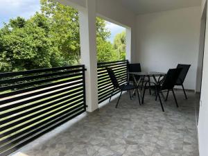 Balkón nebo terasa v ubytování Apartmani M