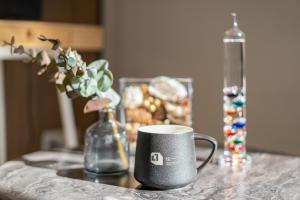 Coffee and tea making facilities at Lite House Dotonbori