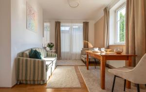 Χώρος καθιστικού στο Apartments am Kurpark