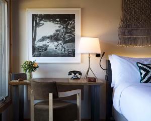 Cama ou camas em um quarto em Alila Ventana Big Sur - Inclusive Resort