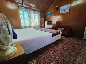 Houseboat New Suzan客房内的一张或多张床位