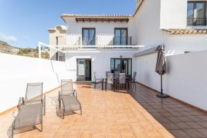 A balcony or terrace at La Reserva