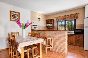 Kuchyň nebo kuchyňský kout v ubytování Casa Zahora