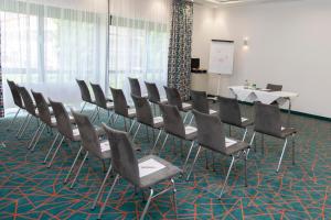 Zona business o sala de conferencias en Trans World Hotel Donauwelle
