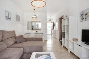 Telewizja i/lub zestaw kina domowego w obiekcie Apartamento Atlántico