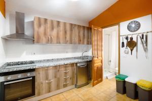 A kitchen or kitchenette at Finca Tropical