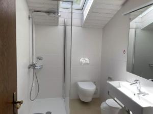 Kúpeľňa v ubytovaní Gruppenferienwohnung am Auweg
