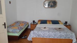 Postel nebo postele na pokoji v ubytování Chalupa - Dešov