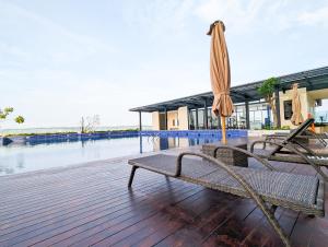 Πισίνα στο ή κοντά στο Lovina 3802 Pollux Meisterstadt