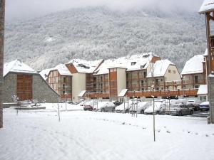 Το Well-kept apartment with thermal baths τον χειμώνα