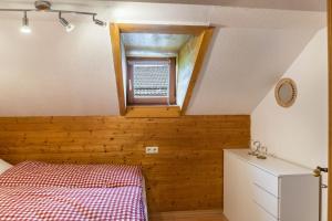 Postel nebo postele na pokoji v ubytování Ferienwohnung Reschberg