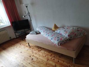 Postel nebo postele na pokoji v ubytování Ferienwohnung Patrycja