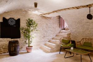 gîte la vannageoise的休息区