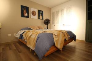 Ein Bett oder Betten in einem Zimmer der Unterkunft Apartamento amueblado en el Poblado Medellín - SAN