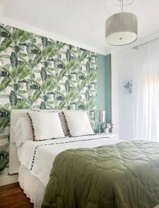 Ένα ή περισσότερα κρεβάτια σε δωμάτιο στο Luxury Sunny Villa