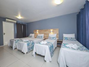 Postel nebo postele na pokoji v ubytování Hotel Refugio