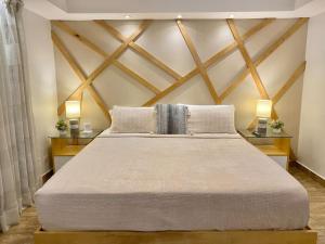 Ένα ή περισσότερα κρεβάτια σε δωμάτιο στο Lovely Sto Dgo Center Apt