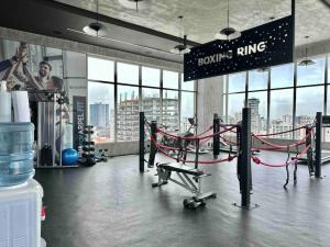 Fitness centrum a/nebo fitness zařízení v ubytování Upscale Centric Apt Near All