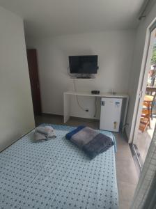 TV a/nebo společenská místnost v ubytování Residencial 101 Ilha Grande
