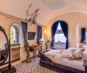 Postel nebo postele na pokoji v ubytování Villa Barluzzi