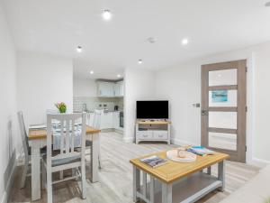 Dapur atau dapur kecil di Cleggan Pierside Apt 1