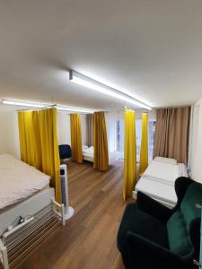 Krevet ili kreveti u jedinici u okviru objekta Friendly Hostel Zürich