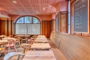 Veitingastaður eða matsölustaður á Hôtel Au Terminus