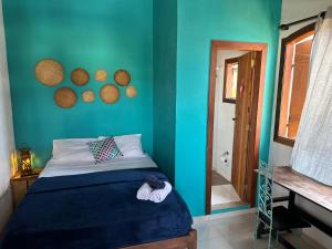 Postel nebo postele na pokoji v ubytování Maresia Hostel Paraty BR