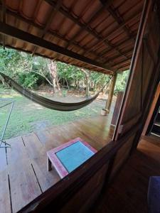 Vista de la piscina de Chalé com privacidade em Imbassai o d'una piscina que hi ha a prop